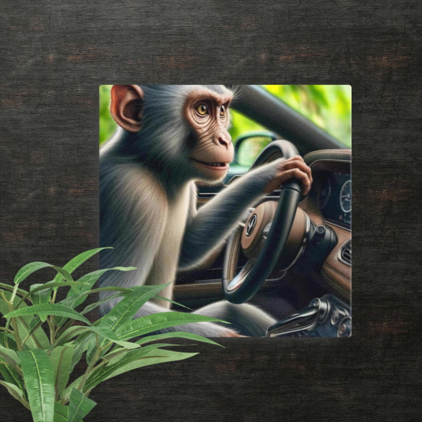"Monkeying Around in Luxury: A Photo-Realistic Drive"