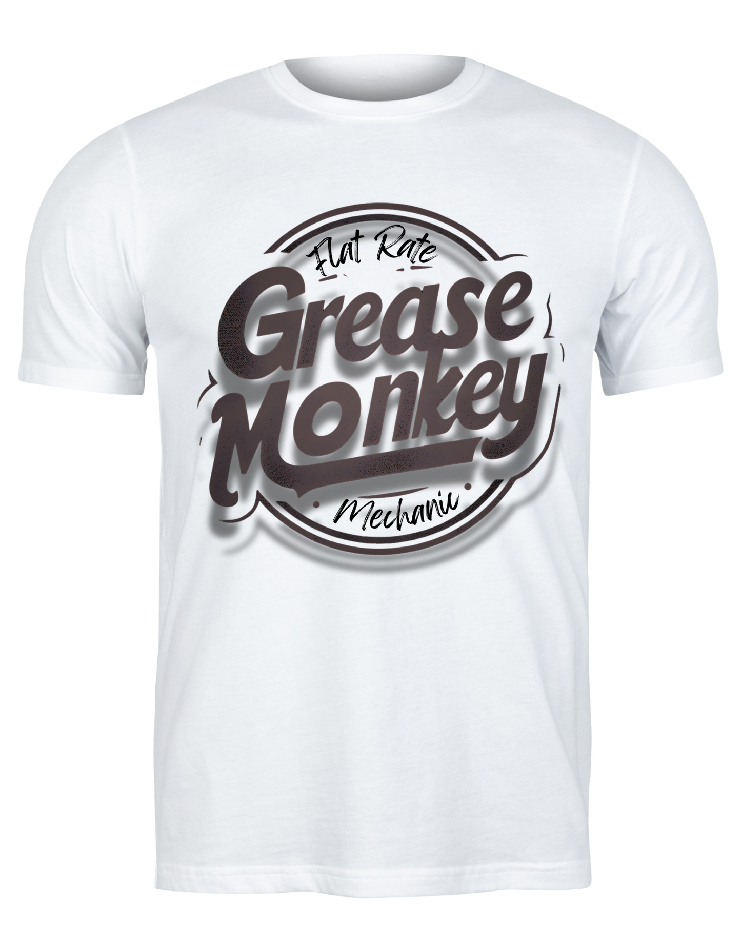 Men's classic tee Grease Monkey Flat Rate Mechanic