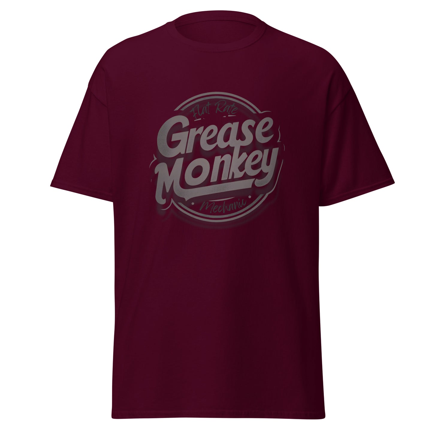 Custom Grease Monkey T-shirt: By The Flat Rate Mechanic