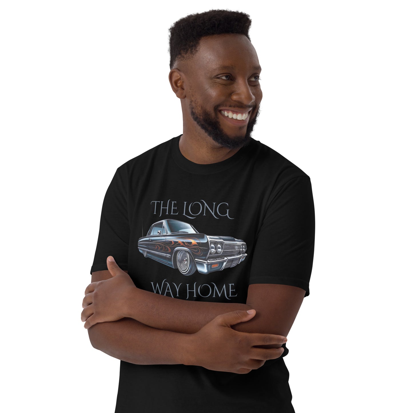 Short-Sleeve Unisex T-Shirt Classic Car Tee: The Long Way Home