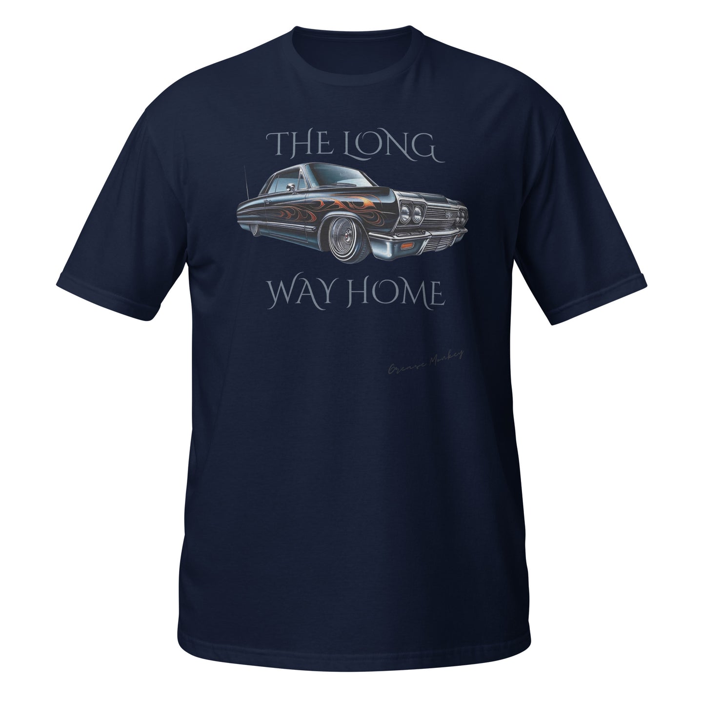 Short-Sleeve Unisex T-Shirt Classic Car Tee: The Long Way Home