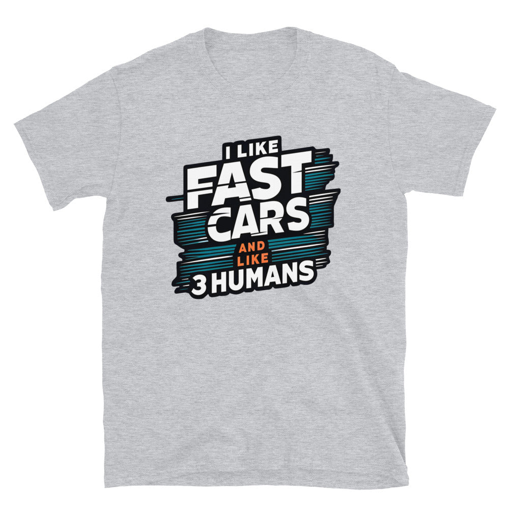 Short-Sleeve Unisex T-Shirt "Fast Cars & Friends Tee"