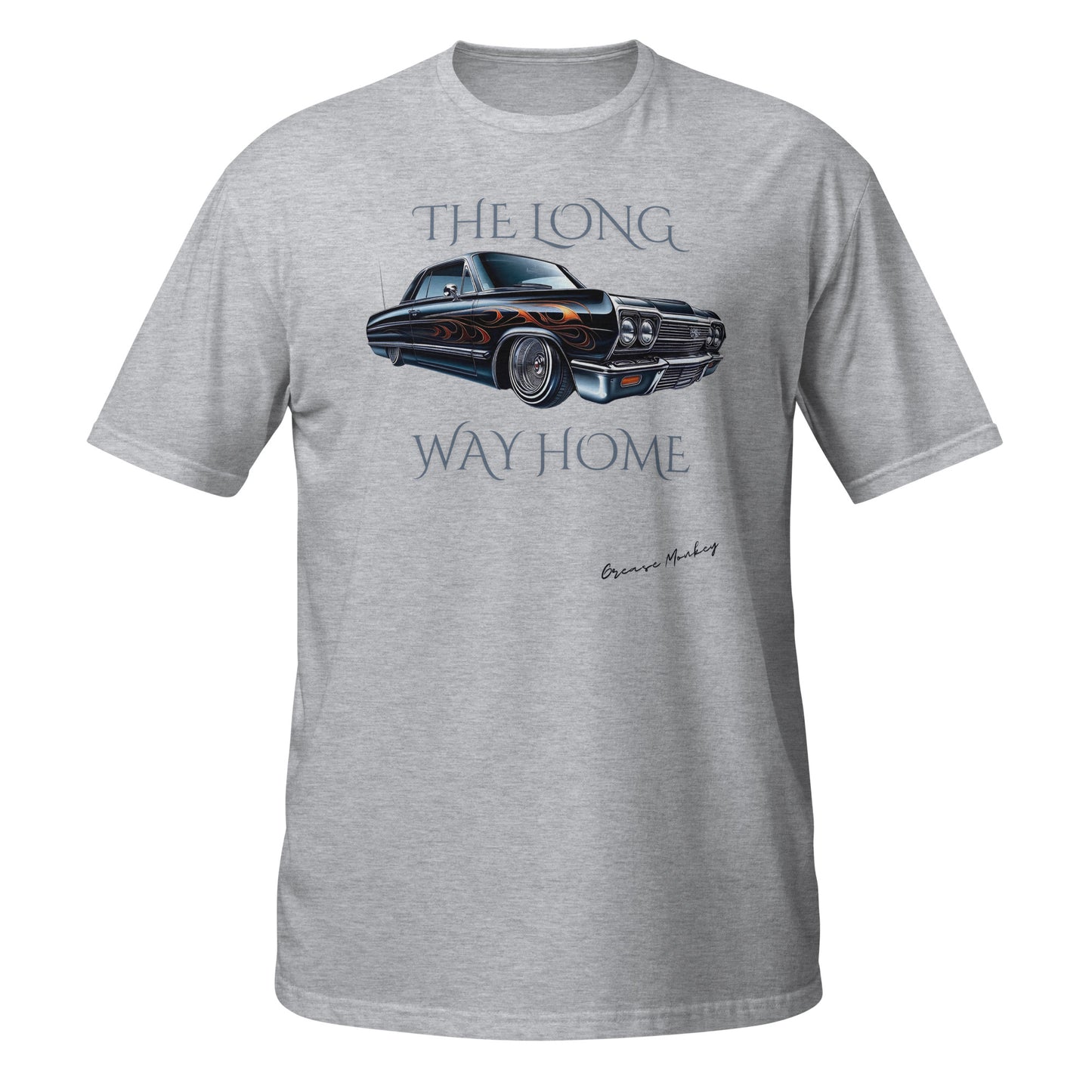 Short-Sleeve Unisex T-Shirt Classic Car Tee: The Long Way Home