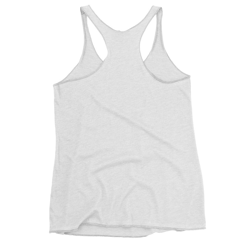 Mechanics Wife Tank Top with Playful Woman Monkey Mechanic